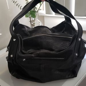 Slouchy leather bag